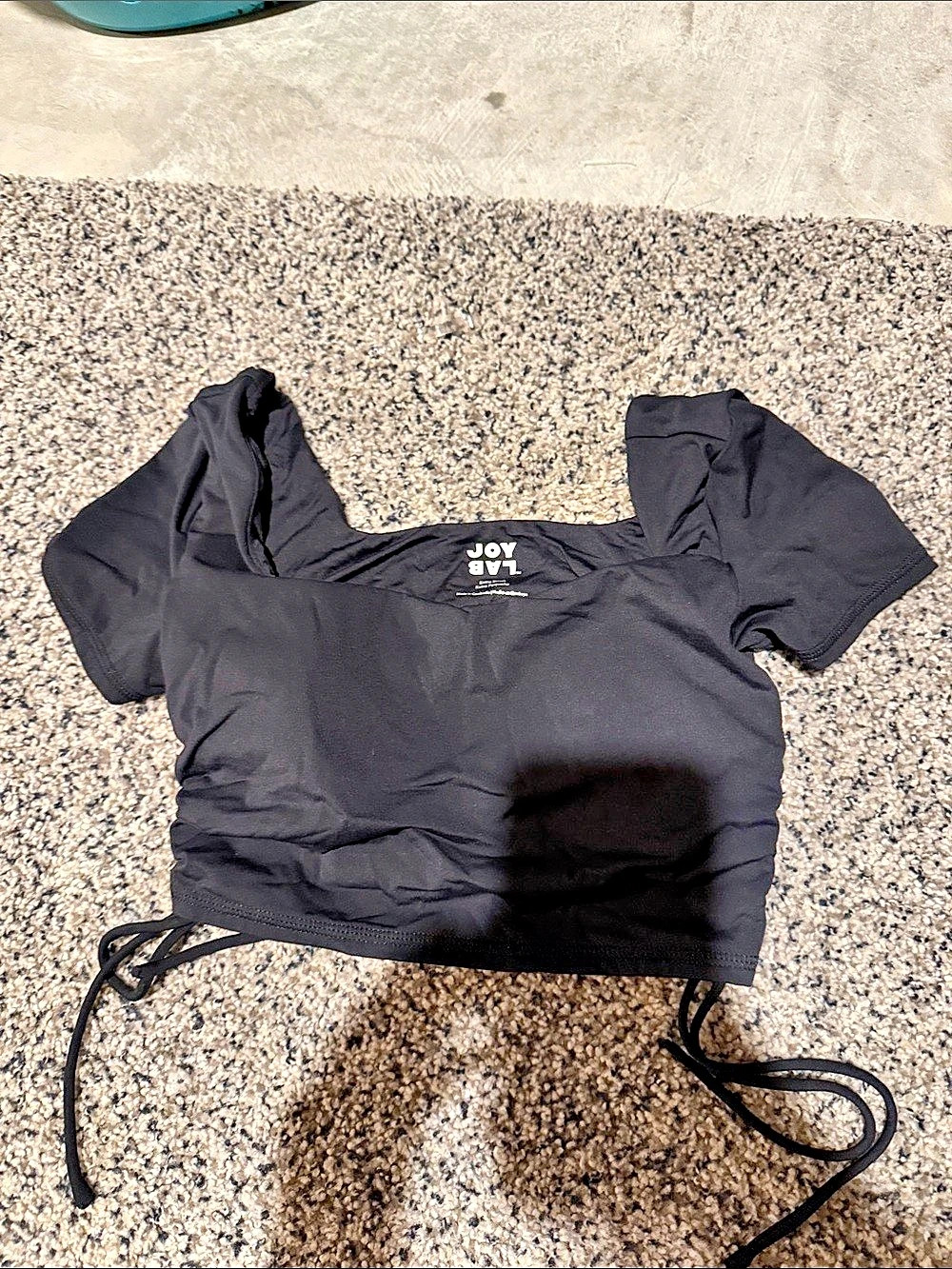 Joy Lab Black Crop Top